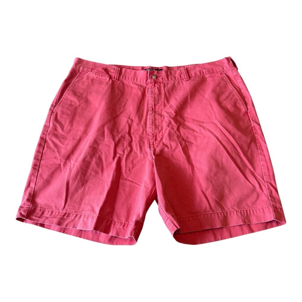 Vintage Polo Ralph Lauren Shorts Mens 42 Pink Chino Classic Fit Preppy